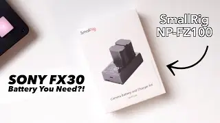 The ONLY FX30 Third-Party Battery You Need?! | SmallRig NP-FZ100 + Battery Life Test And Comparison