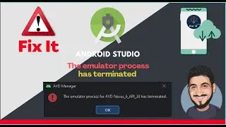 The emulator process for AVD was terminated || 