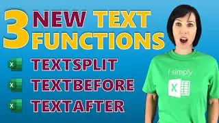 3 NEW Excel Text Functions I wish I had years ago!