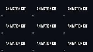 Text Preset Volume II for Animation Kit