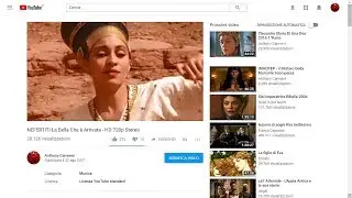 NEFERTITI - Tutti i Commenti Del Video Pubblicato il 22 Agosto 2017