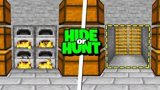 Most Secret Furnace Base in Minecraft Hide Or Hunt!