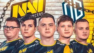 10 самых напряженных раундов от НАВИ в матче против OG! CS:GO