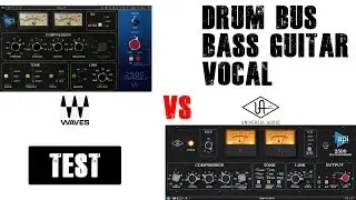 Api 2500 Compressor Plugin Comparison / Plugin Shootout - Uad vs Waves | VST Plugins