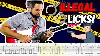 Fusion Guitar Licks SO Good... They CAN'T Be Legal?!?!?