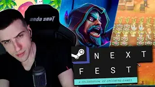 ИГРАЕМ В ДЕМКИ С ФЕСТИВАЛЯ STEAM NEXT FEST ► Moonstone Island, Dungeon Master, One Lonely Outpost