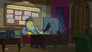 The Simpsons: George R.R. Martin doesn't want to write a new Game of Thrones book.