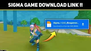 How to Download Sigma Battle Royal Game | Sigma Game Download Link | Sigma Game Download