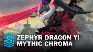 Zephyr Dragon Yi Mythic Chroma Wild Rift Skin Spotlight