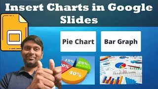 How To Insert and edit Chart in Google Slides (Bar Graph & Pie Charts) - Tutorial 2024