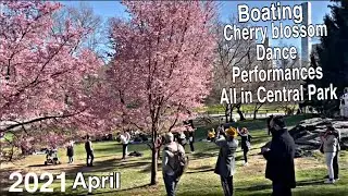 Walking Tour In Central Park New York City During Spring Break 2021