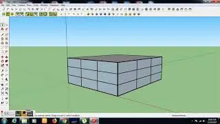 Best Way to Make Glass Facade - GOOGLE sketchup 2016