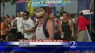 Hundreds Participate In Jim Payne Blue Ribbon 5K Run