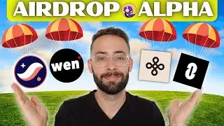 Lets Get These Airdrops: $LINEA, $STRK, $WEN, $DYM, & More...