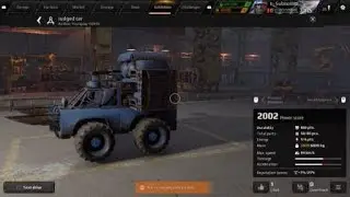 Stupid crossout build gets rekd by garage visitor