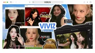 [VIZILOG] VIVIZ in America✈ | V.hind : Love and Tears Vlog