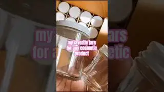 #shorts Favorite Cosmetic Jars ✔️ #cosmeticsbusiness #inventoryhaul #smallbusinesshacks