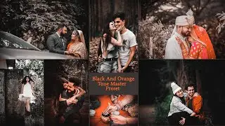 black and orange photoshop preset free download.