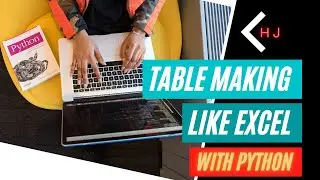 How to make a Table in Python | Code With HJ