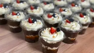 TRAYFL DESERTINI TAYYORLASH!!!! IDISHDA TORT! ПОПУЛЯРНЫЙ ДЕСЕРТ ТРАЙФЛ! THE POPULAR TRIFLE DESSERT!