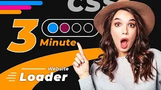 How To Make Website Loader in 3min