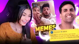 FUNNY SUPERCHAT & NAUGHTY, FUNNIEST DARK MEMES REACTION | AAPKE SANTRE GIR GYE 😂/18+ MEMES REACTION