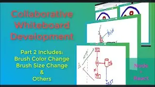 Develop Collaborative White Board : Web socket, Node JS & React JS | Part 2