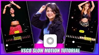 How to edit smooth slowmo video using VSCO (Tiktok Trending) | Smooth slowmo tutorial using vsco