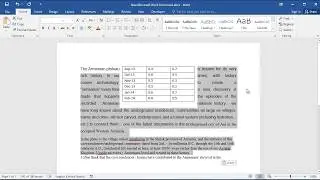 How to Wrap Text Around the Table in Word