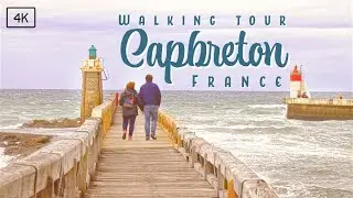 🇫🇷 Capbreton - France - Walking Tour (4K UHD)