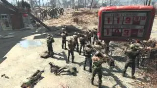 Fallout 4: Raiders vs Super Mutants