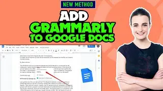 How to add grammarly to google docs 2024 | Full Guide