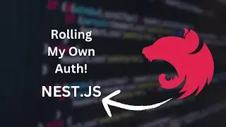 Rolling my own auth - Building an Authentication API with Nest.js [LIVE Stream]