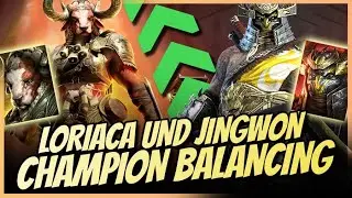 Raid: Shadow Legends | Loriaca und Jingwon Champion Rebalancing