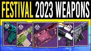 Destiny 2: FESTIVAL 2023 WEAPONS & PERK UPDATES! New Weapon & Rolls Updated (Festival of The Lost)