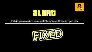 How to Fix Rockstar game services are unavailable right now in GTA 5 | 2024