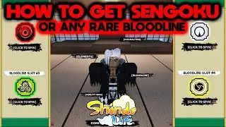 (CODES) HOW TO GET SENGOKU OR ANY RARE BLOODLINE IN SHINDO LIFE!!! | Shindo Life