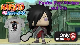 Funko Pop! Madara Figure 978 and Tee Unboxing | Gamestop Exclusive | Naruto Shippuden