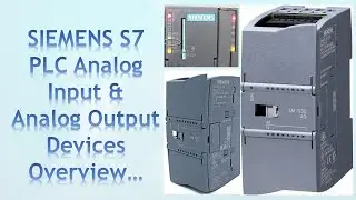 Siemens S7 PLC Analog Inputs & Outputs Device Overview