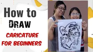 Step by Step Easy Caricature Tutorial for Beginners