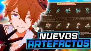 ¿MERECEN LA PENA? - ARTEFACTOS 3.6 de GENSHIN IMPACT!