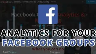 Analytics for Facebook Groups