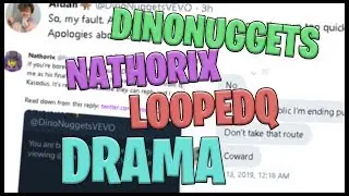 NATHORIX DINONUGGETS LOOPEDQ DRAMA (Roblox Commentary)