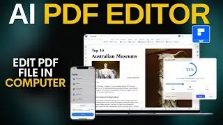 How to edit pdf file in computer | AI PDF editor 2024