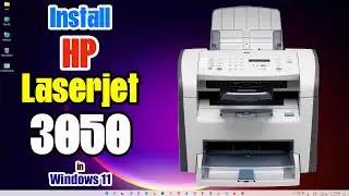 How to Download & Install HP LaserJet 3050 Printer Driver in Windows 11 PC or Laptop by USB