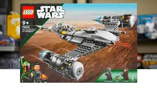 LEGO Star Wars 75325 THE MANDALORIANS N-1 STARFIGHTER Review! (2022)