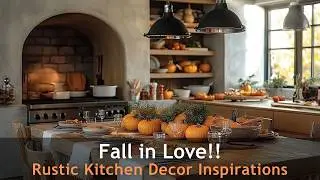 Fall Decorating Ideas For Rustic Kitchen: Embrace Autumn Vibes!!