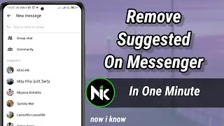 How To Remove Suggested On Messenger 2024