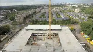 april 2015 nieuwbouw verpleegafdelingen vanuit de lucht