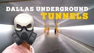 Exploring Dallas Underground Tunnels!!! (A Texas Vloggers Dream!)